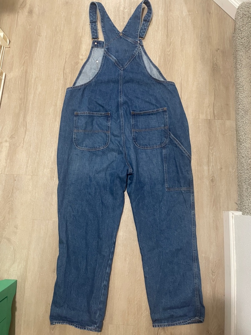 Old Navy Women’s Denim Overalls - Medium Blue 16 - Picture 6 of 8
